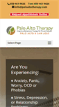 Mobile Screenshot of paloaltotherapy.com